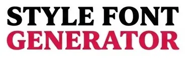 style font generator